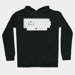 CSI of a Gamer's Keyboard Hoodie